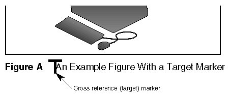 Figure with a Cross Reference Target Marker