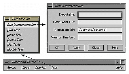 Figure 8-2 Running Instrumentation