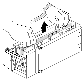 Figure 4-39 Removing a PCI Board
