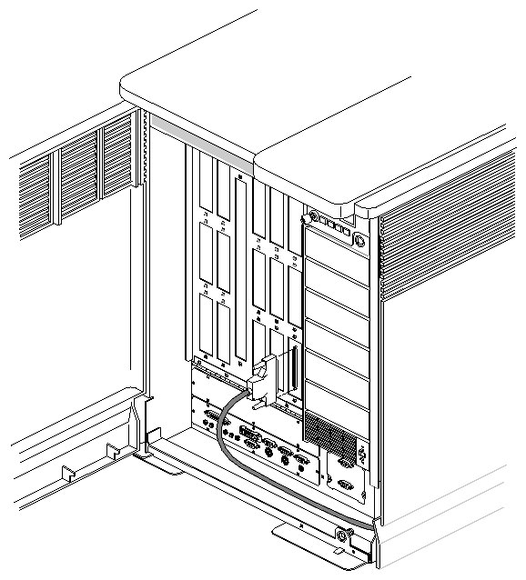 Figure 4-11 Connecting an External SCSI Device