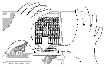 Figure 9-14 Installing the CPU Module