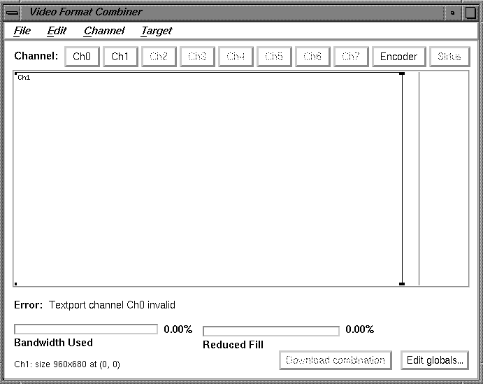 Figure A-6 Textport Error Message on the Main Window
