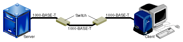 1000-BASE-T Example Configuration