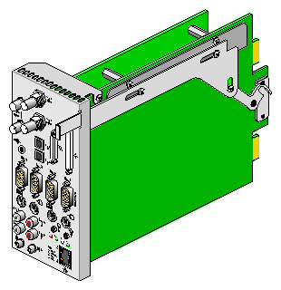 Figure 2-10 Graphics BaseIO Assembly (IO6G) Panel