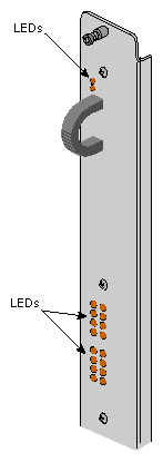 Figure 2-7 Node Board LEDs