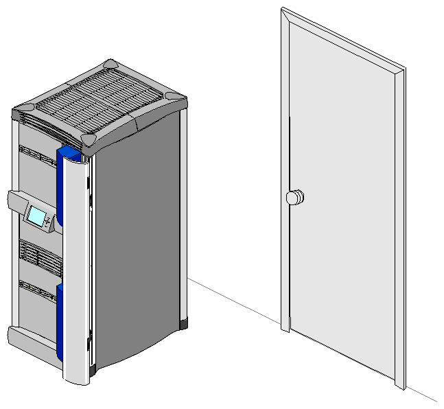 SGI 2000-Series Rack System (Origin Peripherals and Onyx2 Racks Similar, Not Shown)