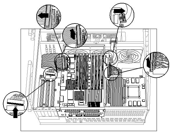 Figure 5-6 Disconnecting Cables From the Logic Carrier