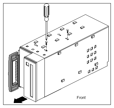 Figure 6-8 Removing a Drive From the Peripheral Carrier