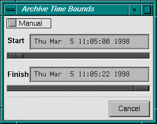 pmtime Archive
Time Bounds Dialog