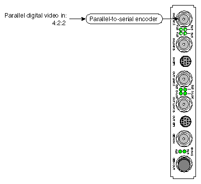 Figure 1-9 CCIR 601 Single-Link to DIVO/DIVO-DVC IN