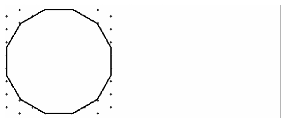 Finished 2-D Circle