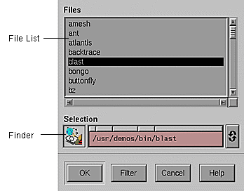 The File Selection Box Widget