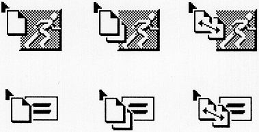 Figure 6-15 
Drag Icons