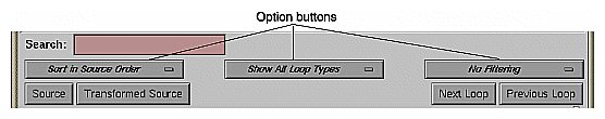 Figure 2-3 Loop Display Controls 