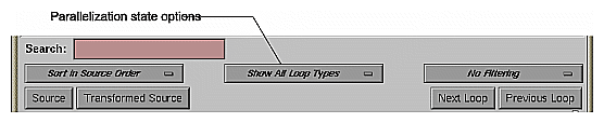 Figure 2-4 Show Loop Types Option Button 
