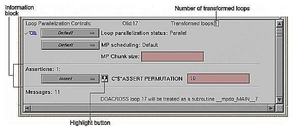 Figure 4-20 Loop Information Display 