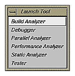 Figure 4-6 Launch Tool Submenu 