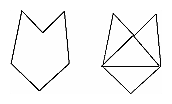 Figure 2-12 Subdividing a Nonconvex Polygon 