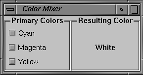 Figure 4-6 ColorWindow Window Subclass