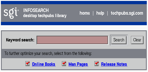 InfoSearch Home Page