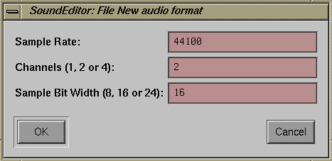 Figure 13-2 The Dialog Box That Appears When You Create a New File