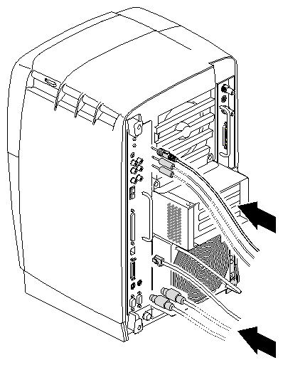 Figure 2-26 Reconnecting Cables to the System Module