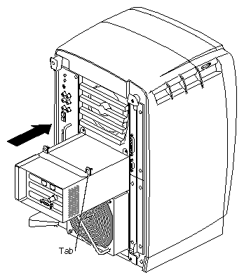 Figure 4-44 Replacing the PCI Module