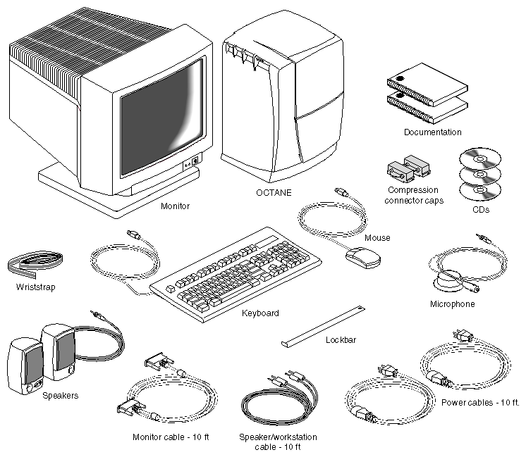 Figure 1-3 Octane Shipment Components