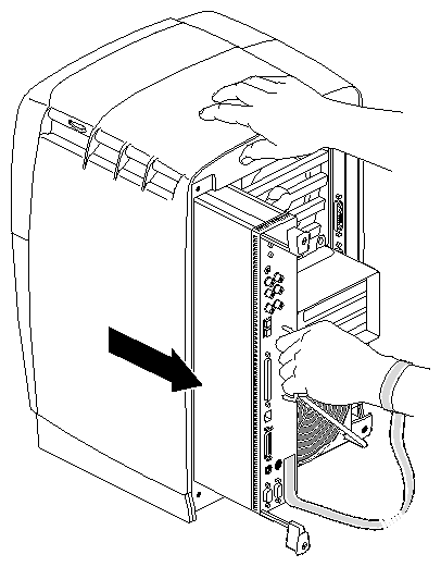 Figure 2-8 Removing the System Module From the Chassis