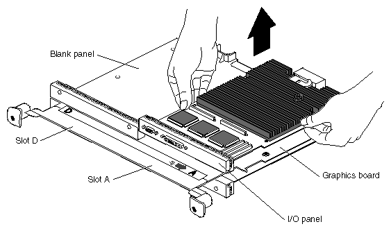 Figure 5-20 Removing the Graphics Board 