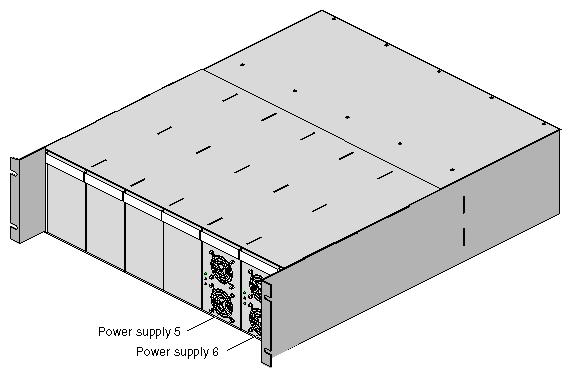 Front View of Power Bay Module
