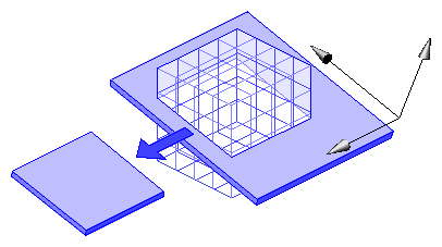 Figure 7-2 Extracting a Planar Texture From a 3D Texture Volume