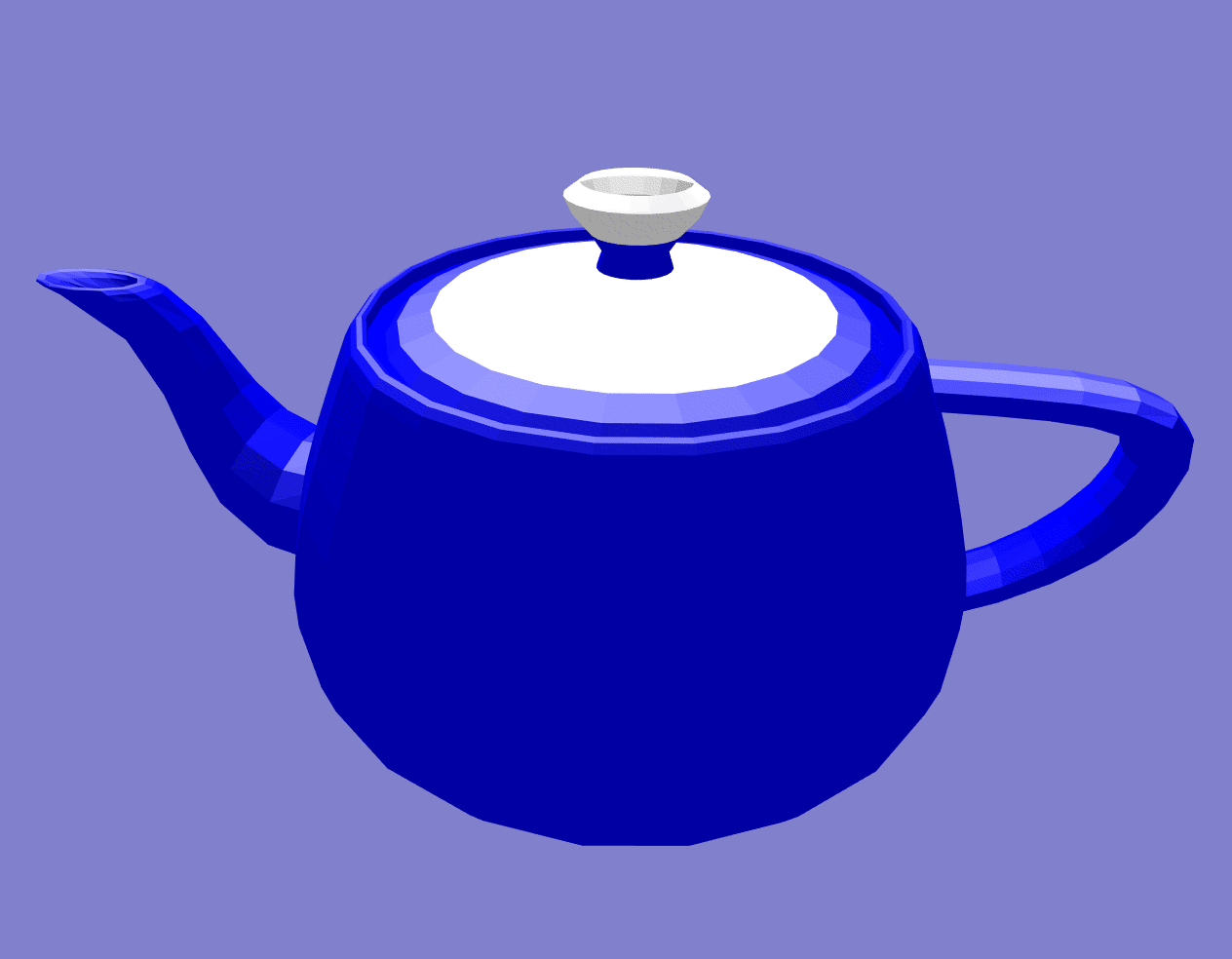 The Famous Teapot in DXF Form
